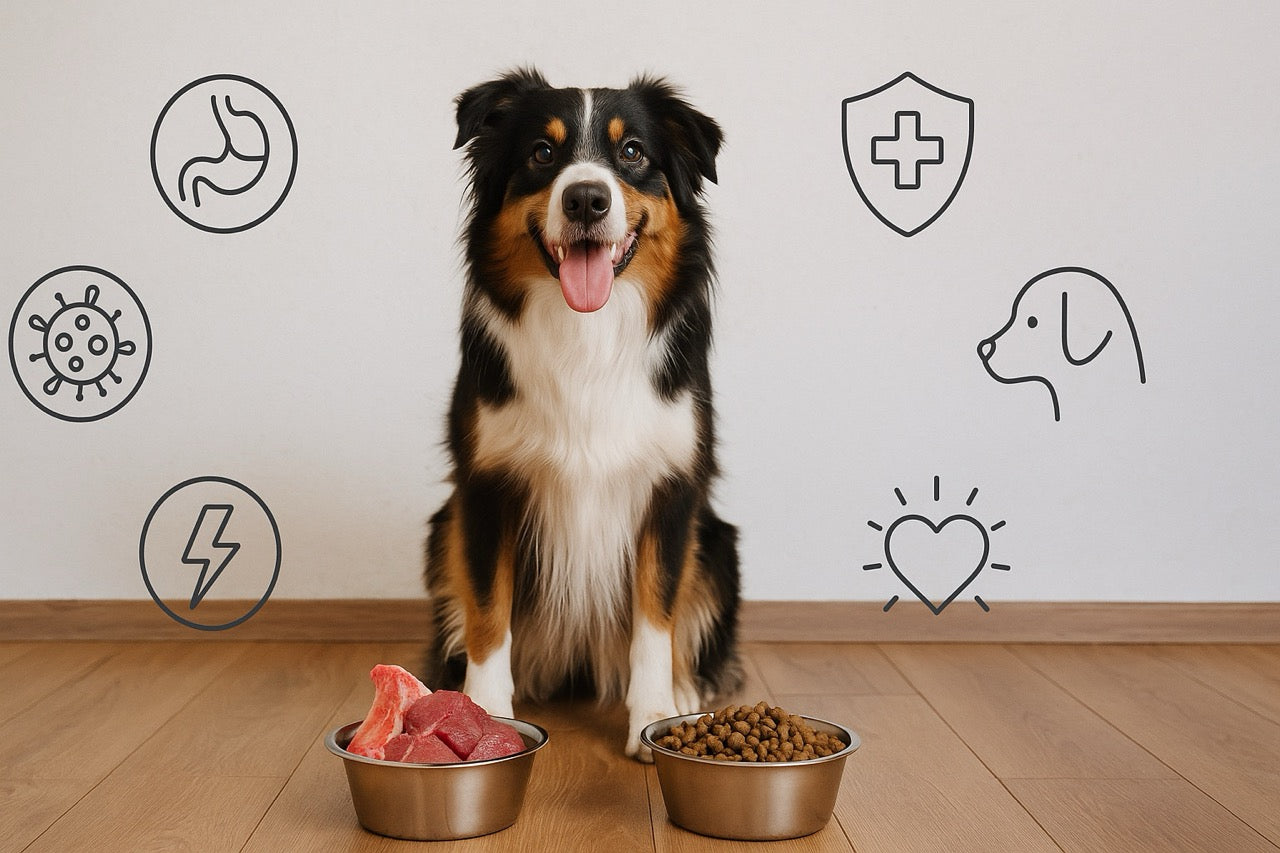 Take a Bite: The Benefits of Adding Raw Food to Dry Kibble
