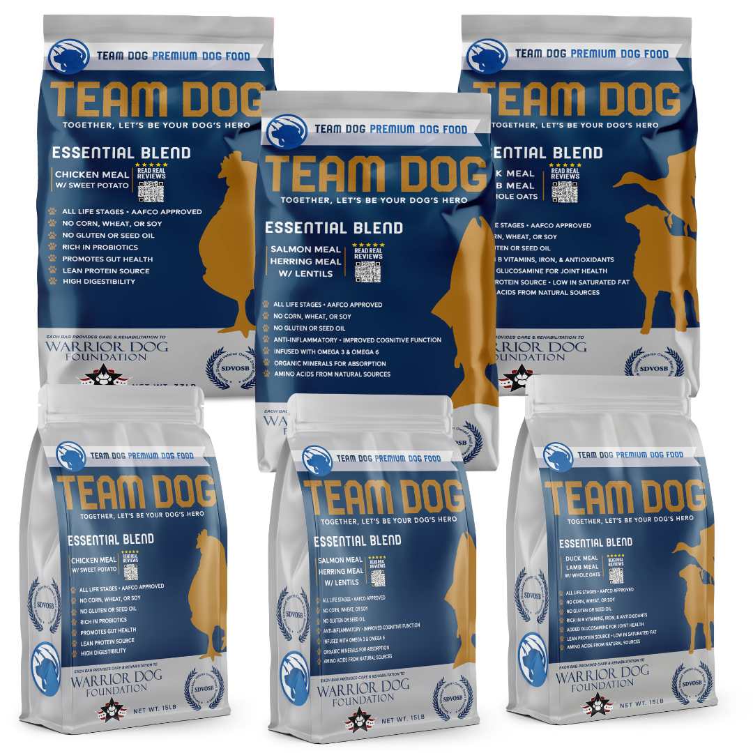 Premium orders source dog food