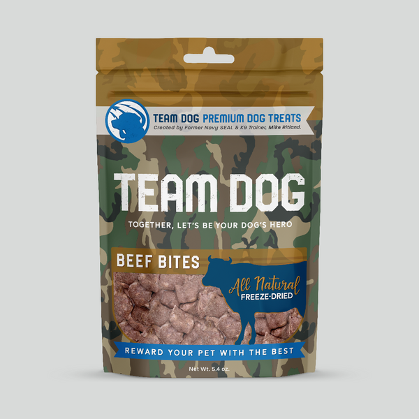Beef Bites Dog Treats Freeze-Dried, 5.4 oz