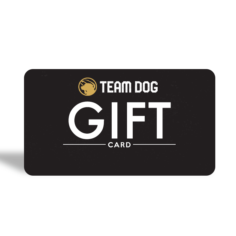 Team Dog Shop Gift Card
