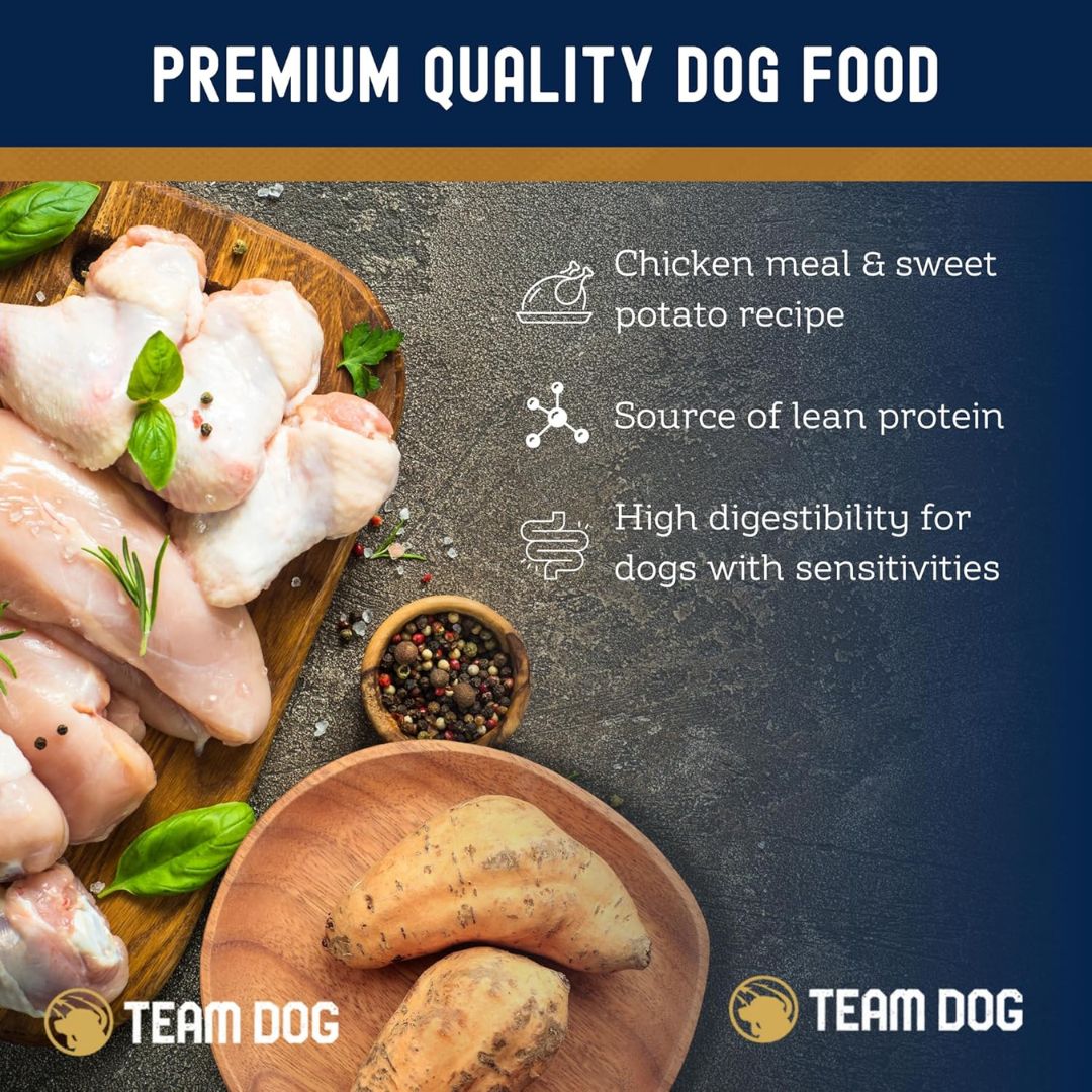 Team Dog Essential Blend premium dog food