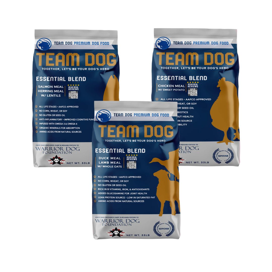 Team Dog Essential Blend premium dog food