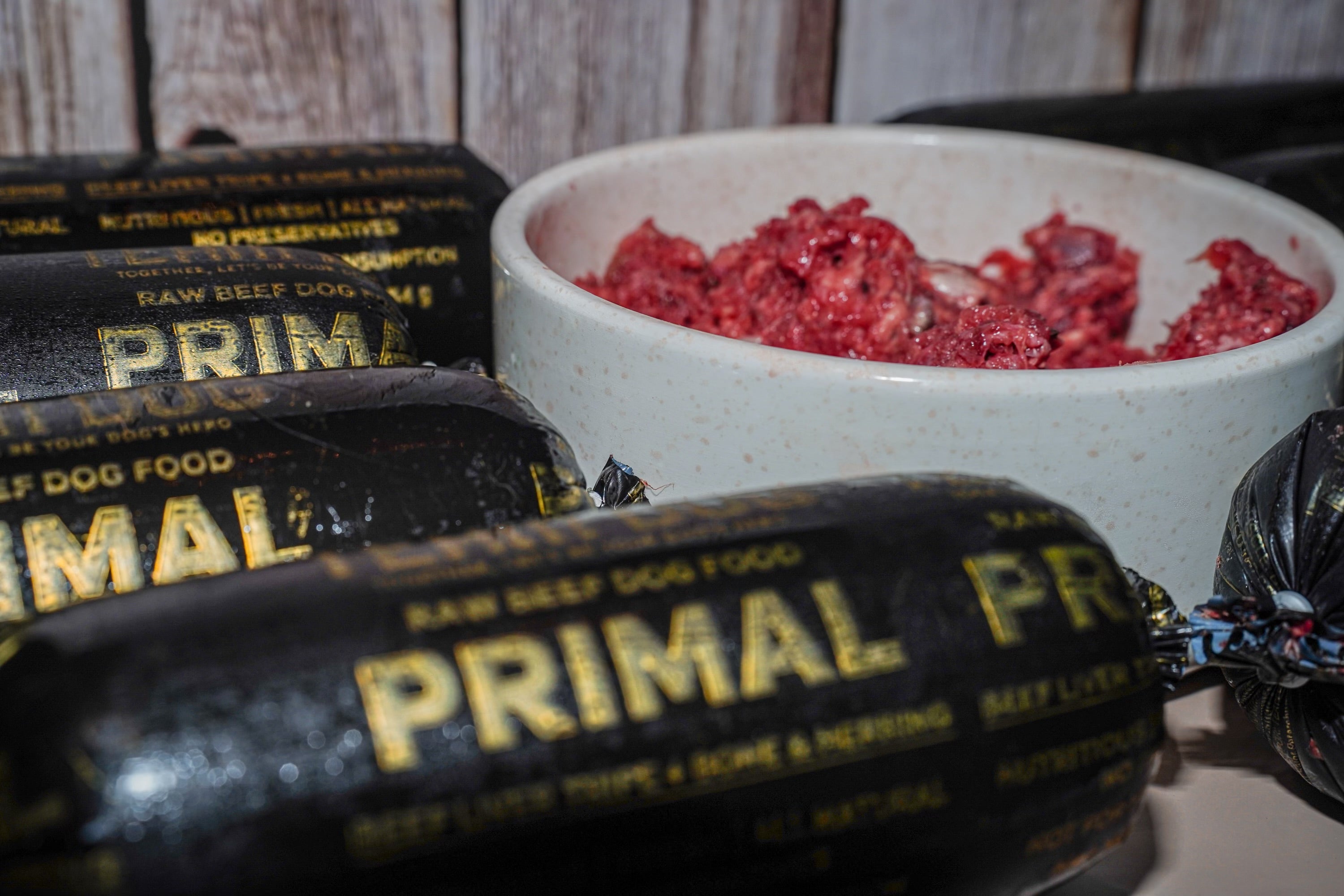 Primal Raw Beef Dog Food