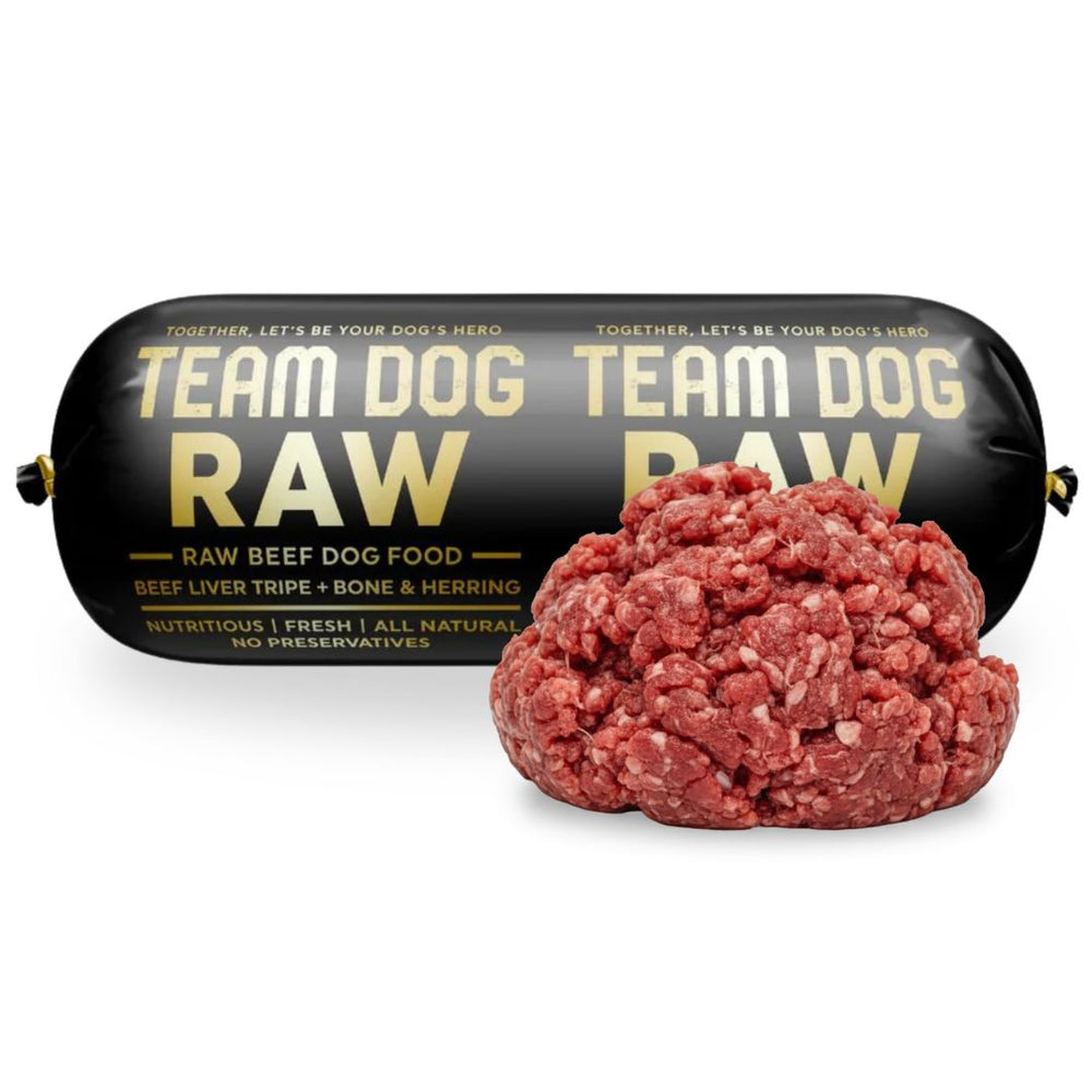 Raw Beef + Herring + Tripe Dog Food