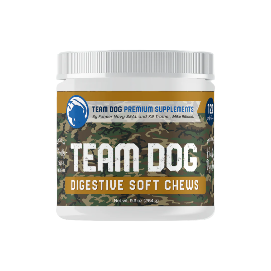 Team Dog Digestive & Probiotic Soft Chews Supplement