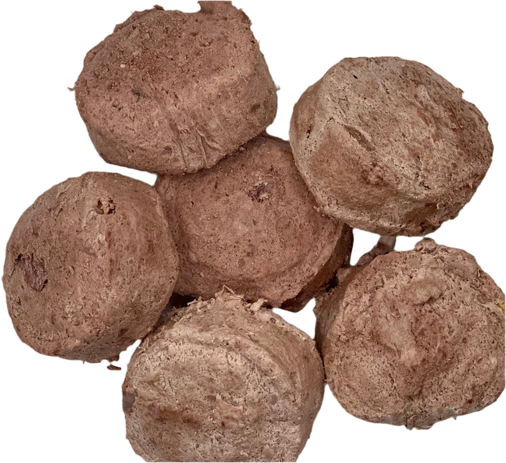 Team Dog Beef Micro Patties Dog Treats Freeze-Dried