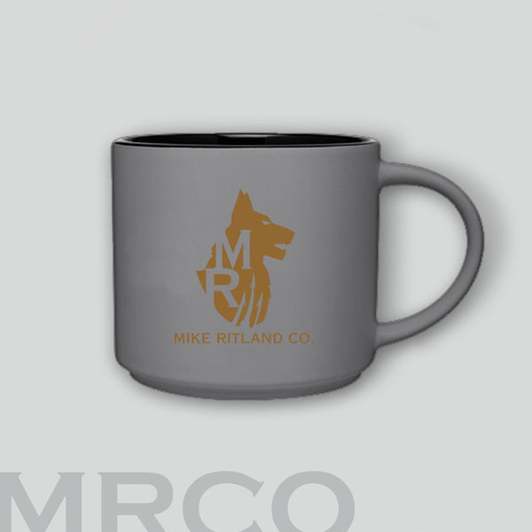 Mike Ritland Co. Coffee Mug - Matte Gray - 16oz