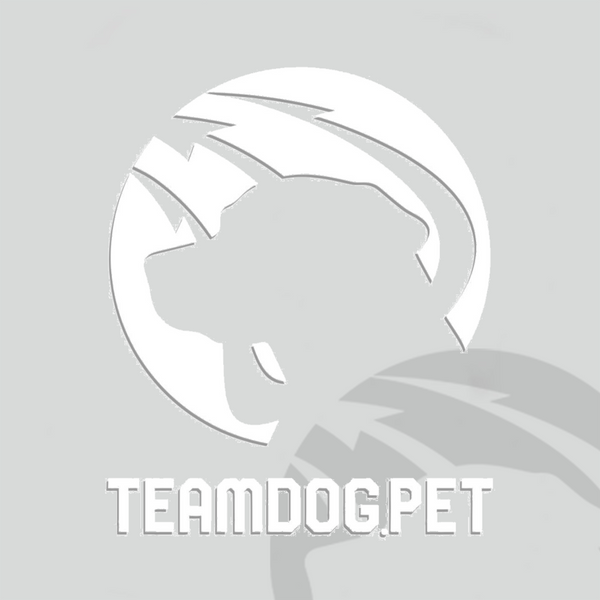 Team Dog Decal - White